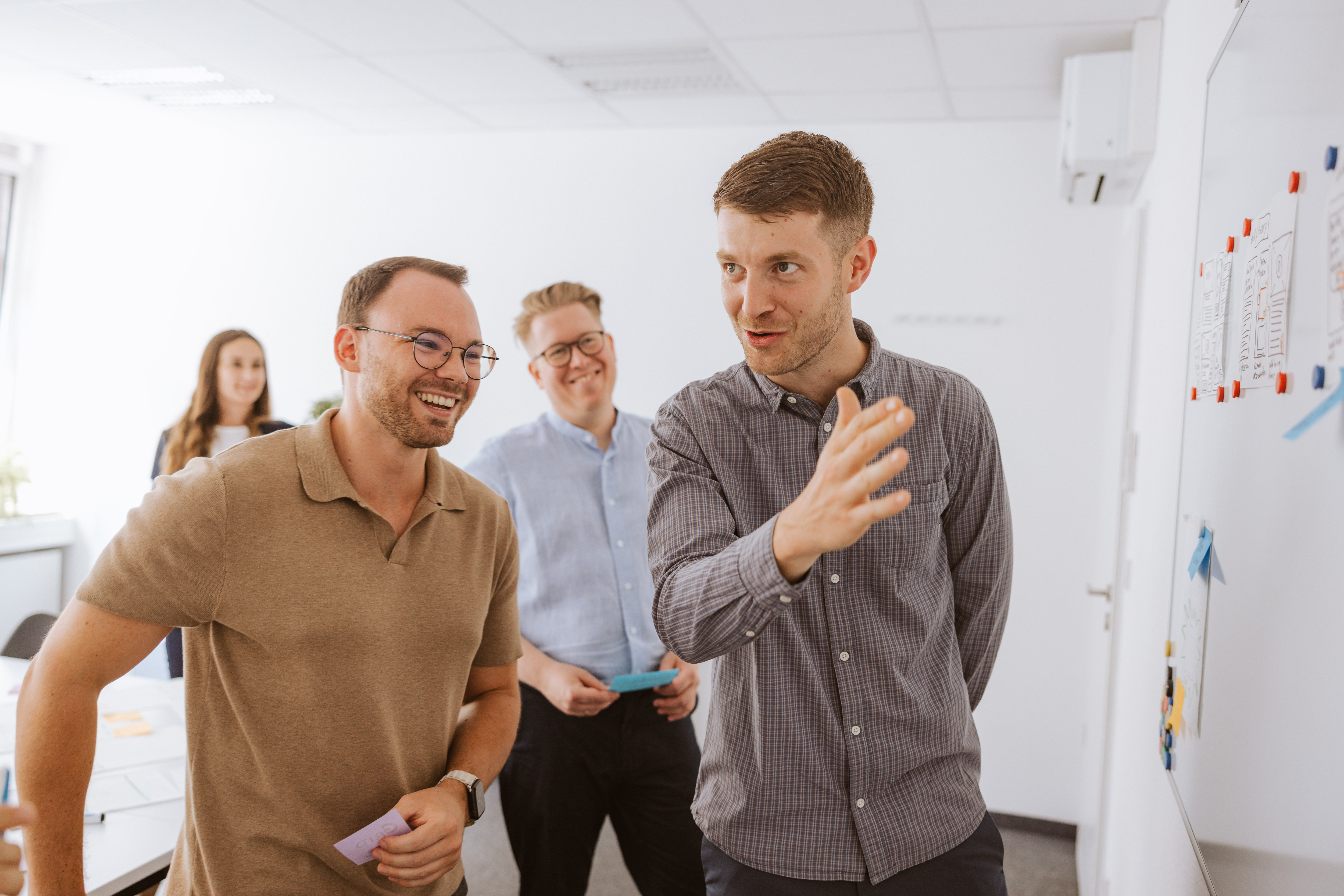 mischok — Arbeit am Whiteboard